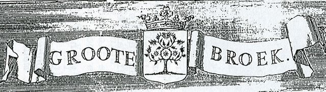 Wapen van Grootebroek op tekening van 1695